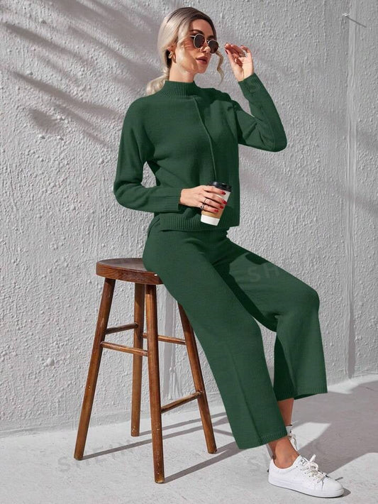 Winter Green Basic Co-Ord Set