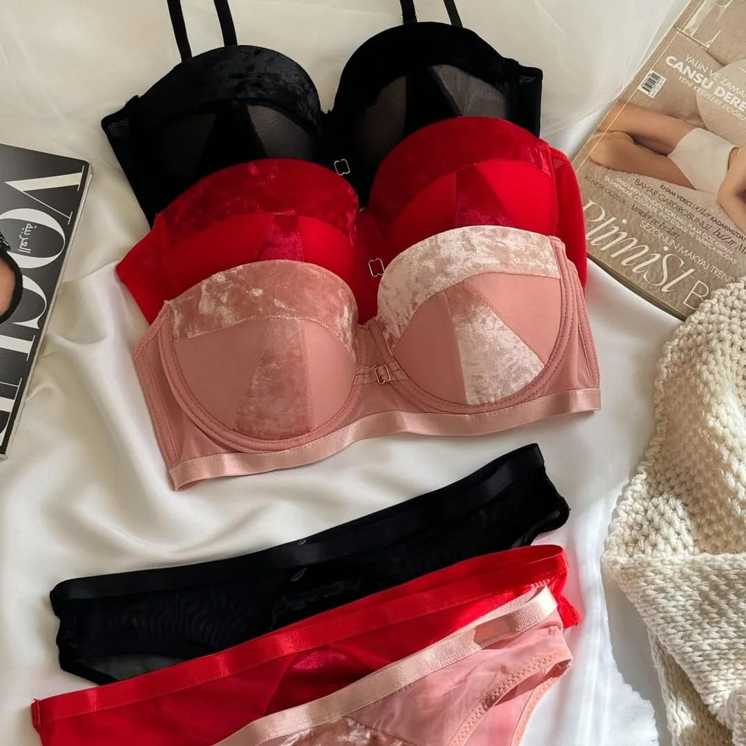 Royal Velvet Bra Set