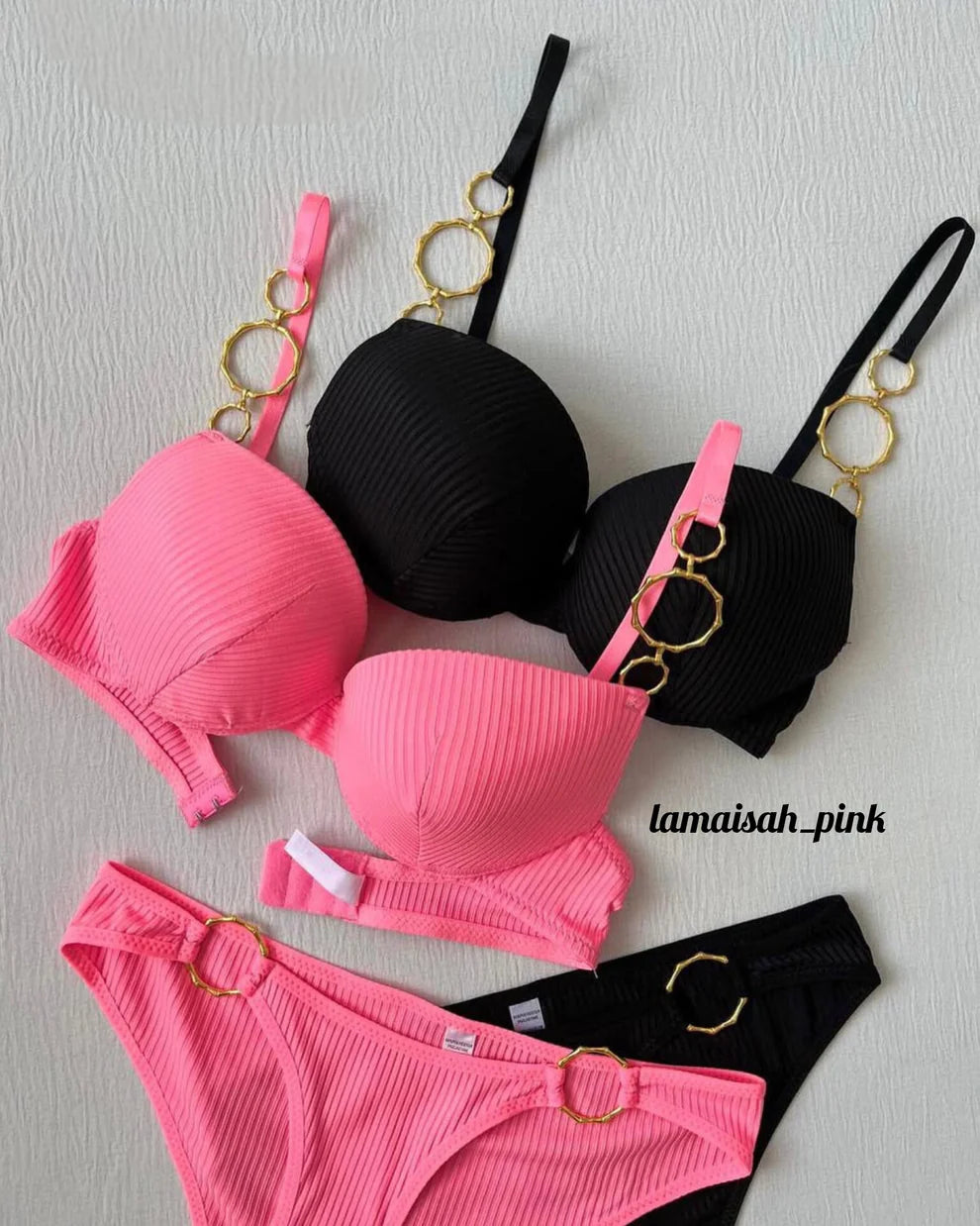 Ring Style Bra Set