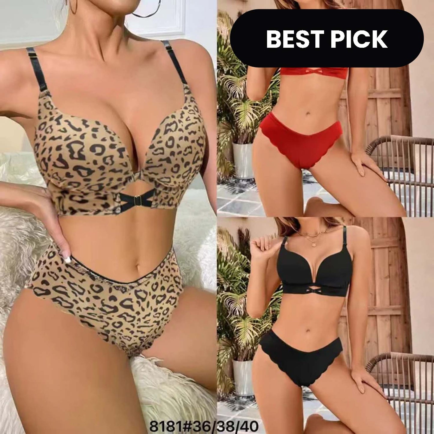 Barbie Thin Pad Bra Set