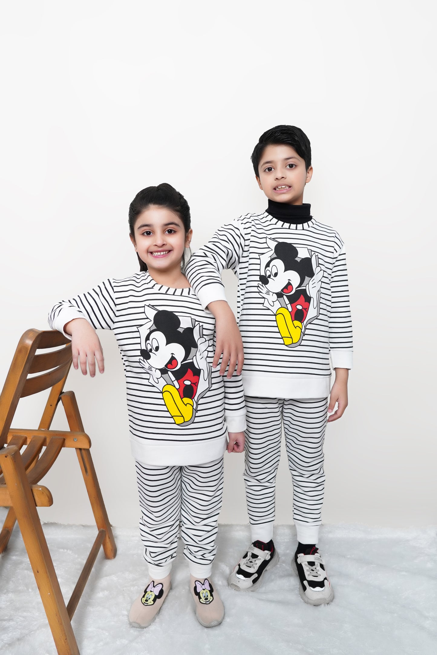 Mickey Mouse Printed Kids Winter Suit