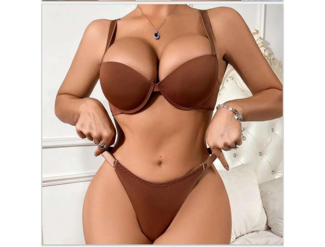 Champagne Secrets Bra Set