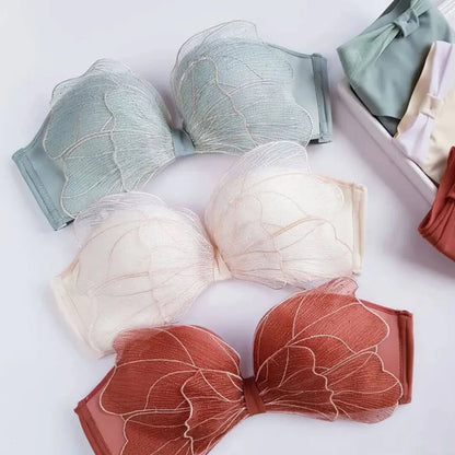 Butterfly Soft Bra Set