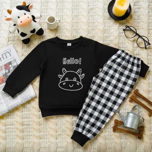 Hello Printed Kids Winter Suit (Each)