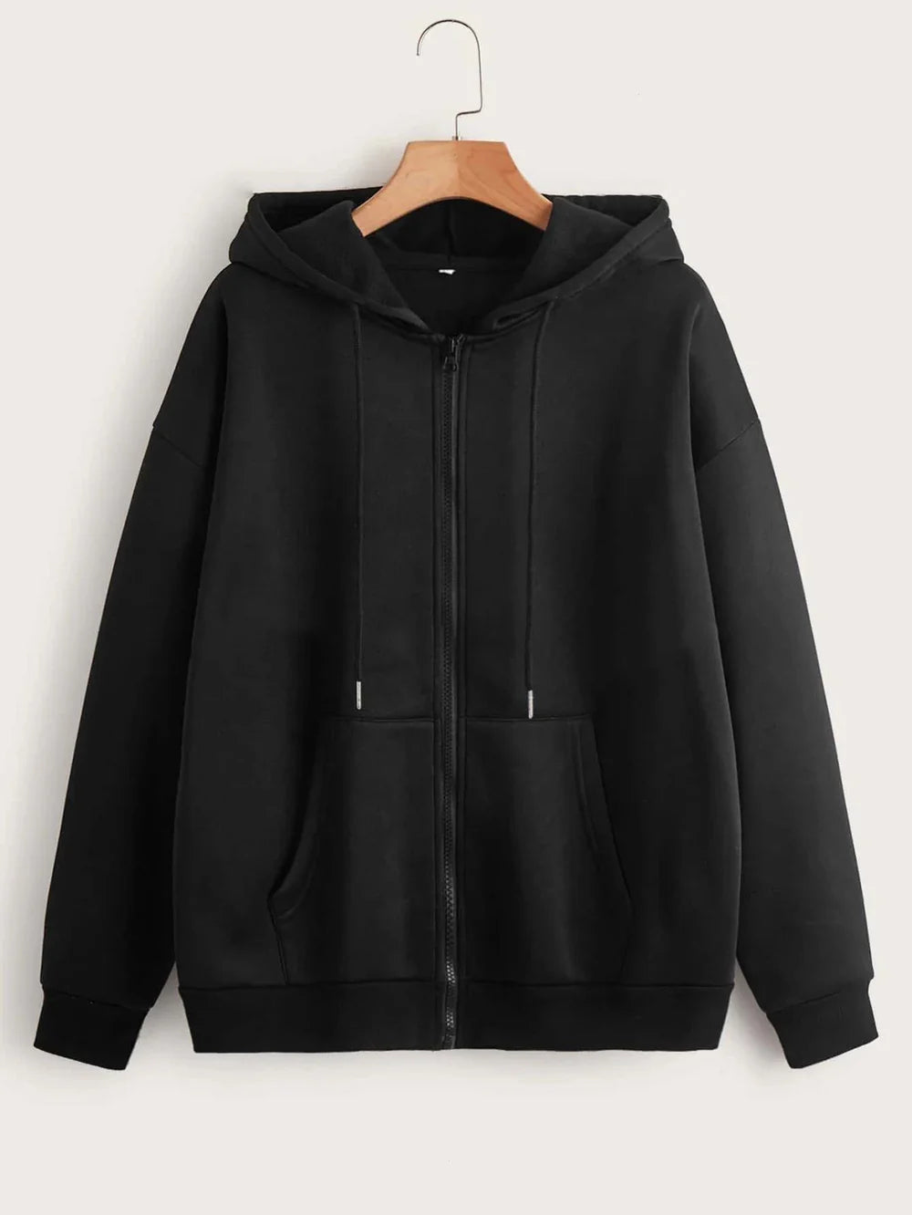 Unisex Winter Zipper Hoodie