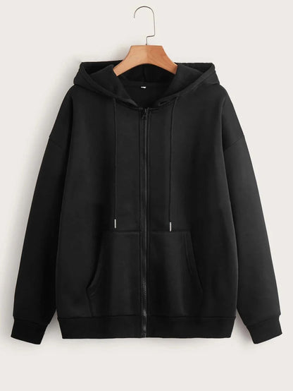 Winter Zipper Hoodie For Women