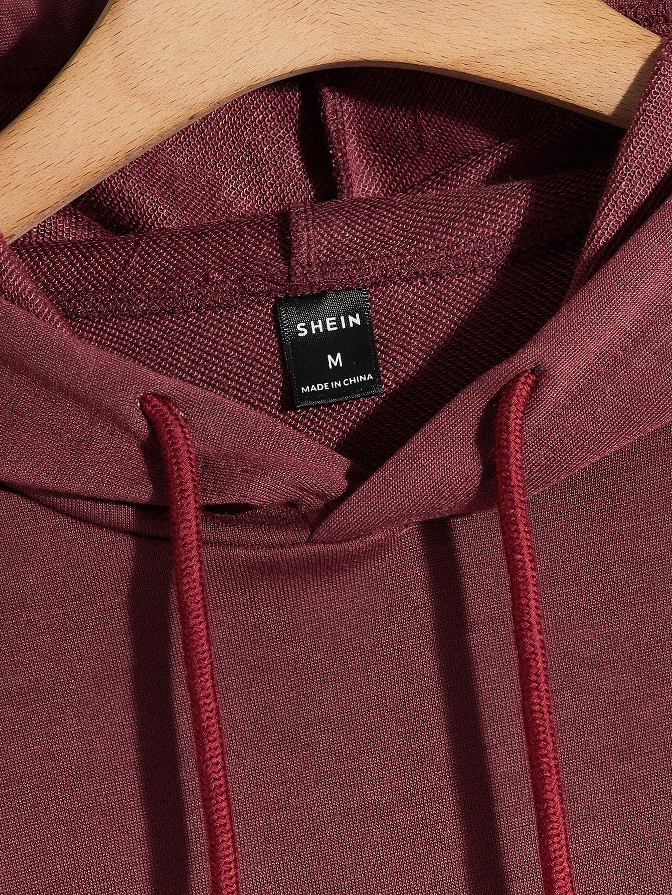 Winter Unisex Maroon Black Hoodie