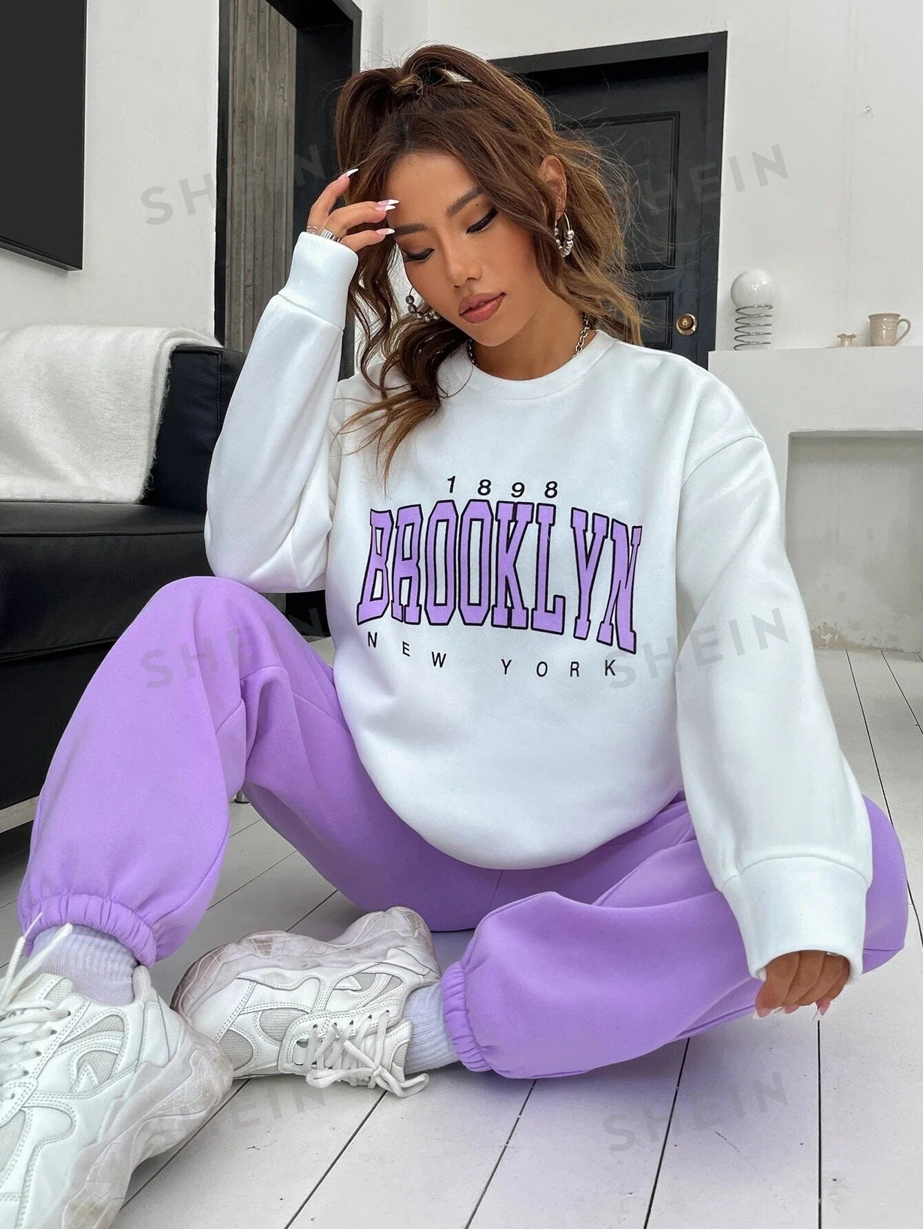 Winter Brooklyn Printed Co-Ord Set