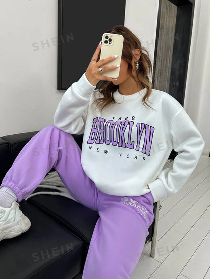 Winter Brooklyn Printed Co-Ord Set