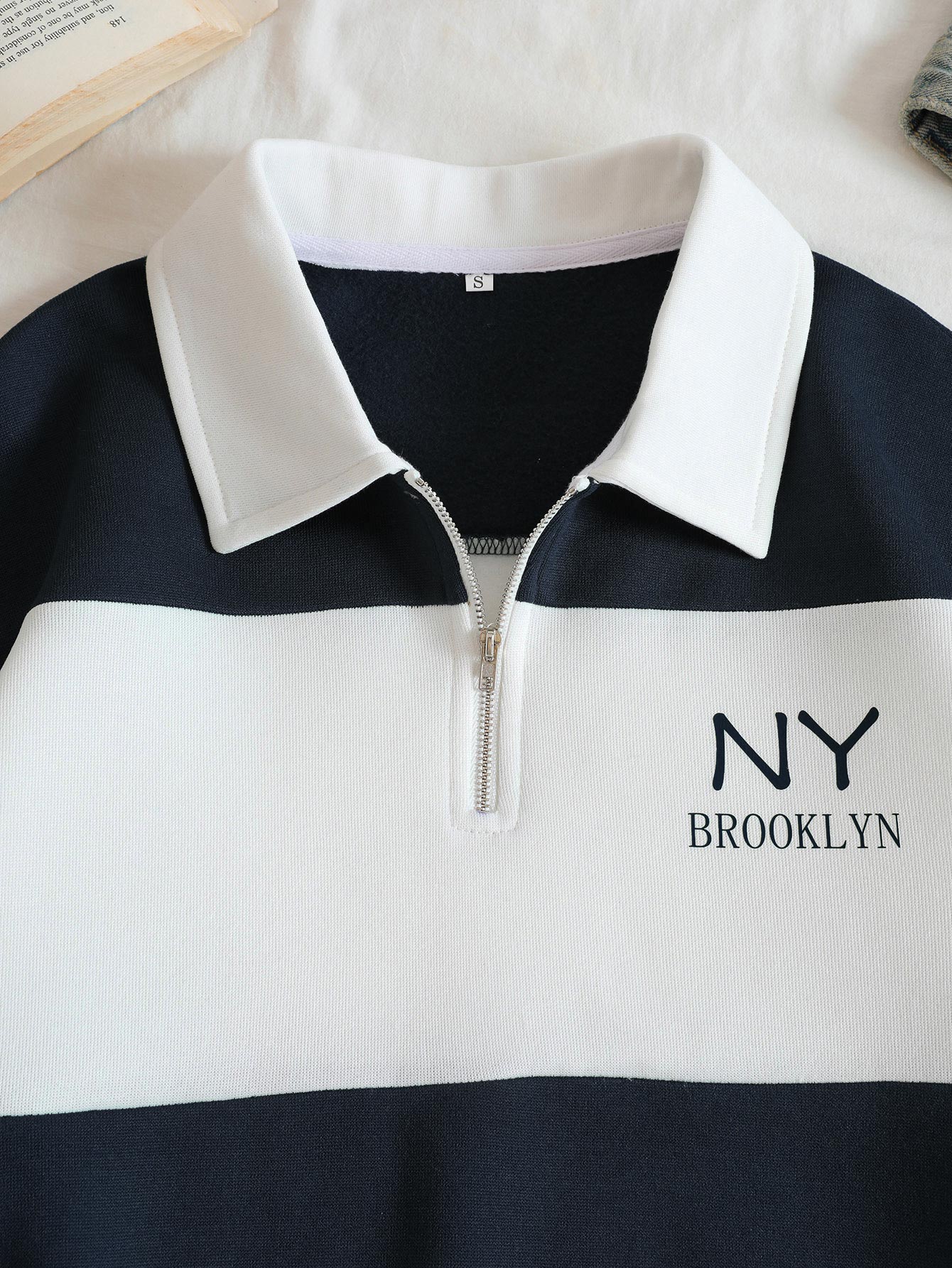 Winter Brooklyn Letter Sweatshirt
