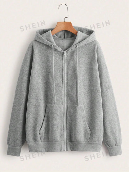 Winter Zipper Hoodie For Women