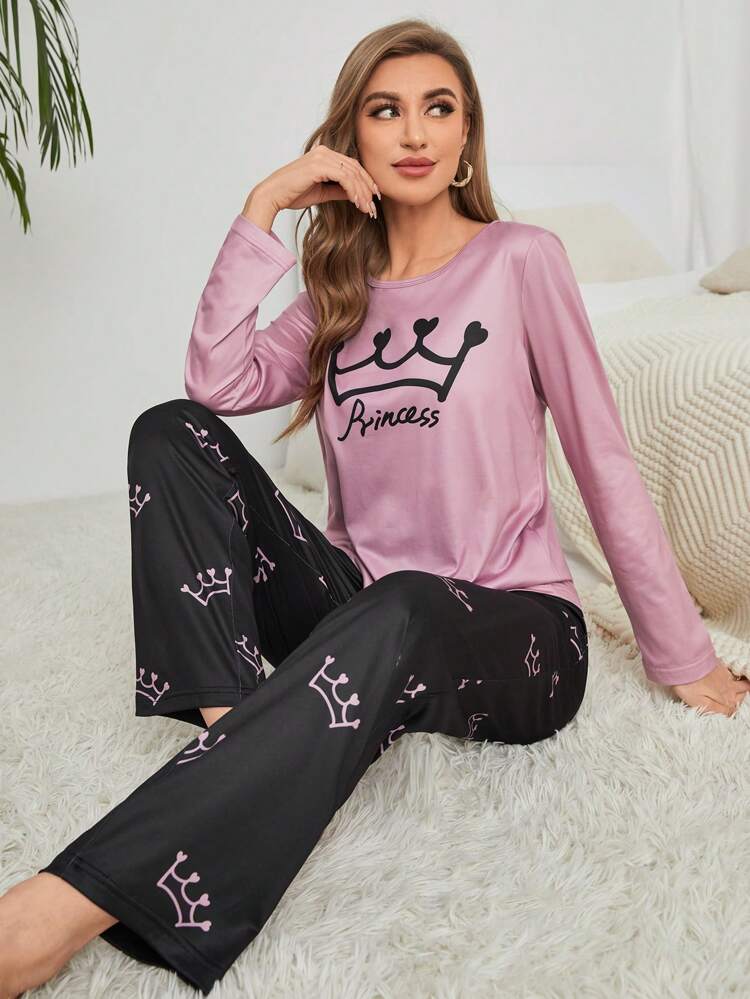 Princess Printed Night Suit