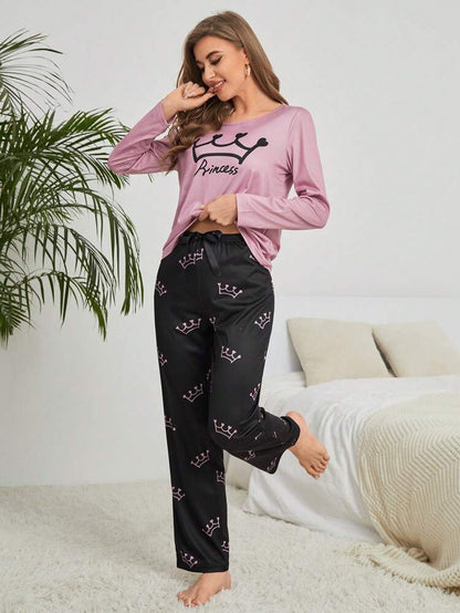 Princess Printed Night Suit
