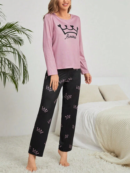 Princess Printed Night Suit