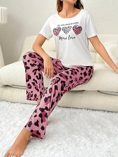 Panther Skin Printed Night Suit