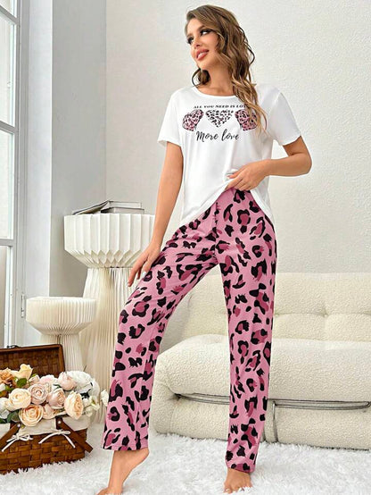 Panther Skin Printed Night Suit