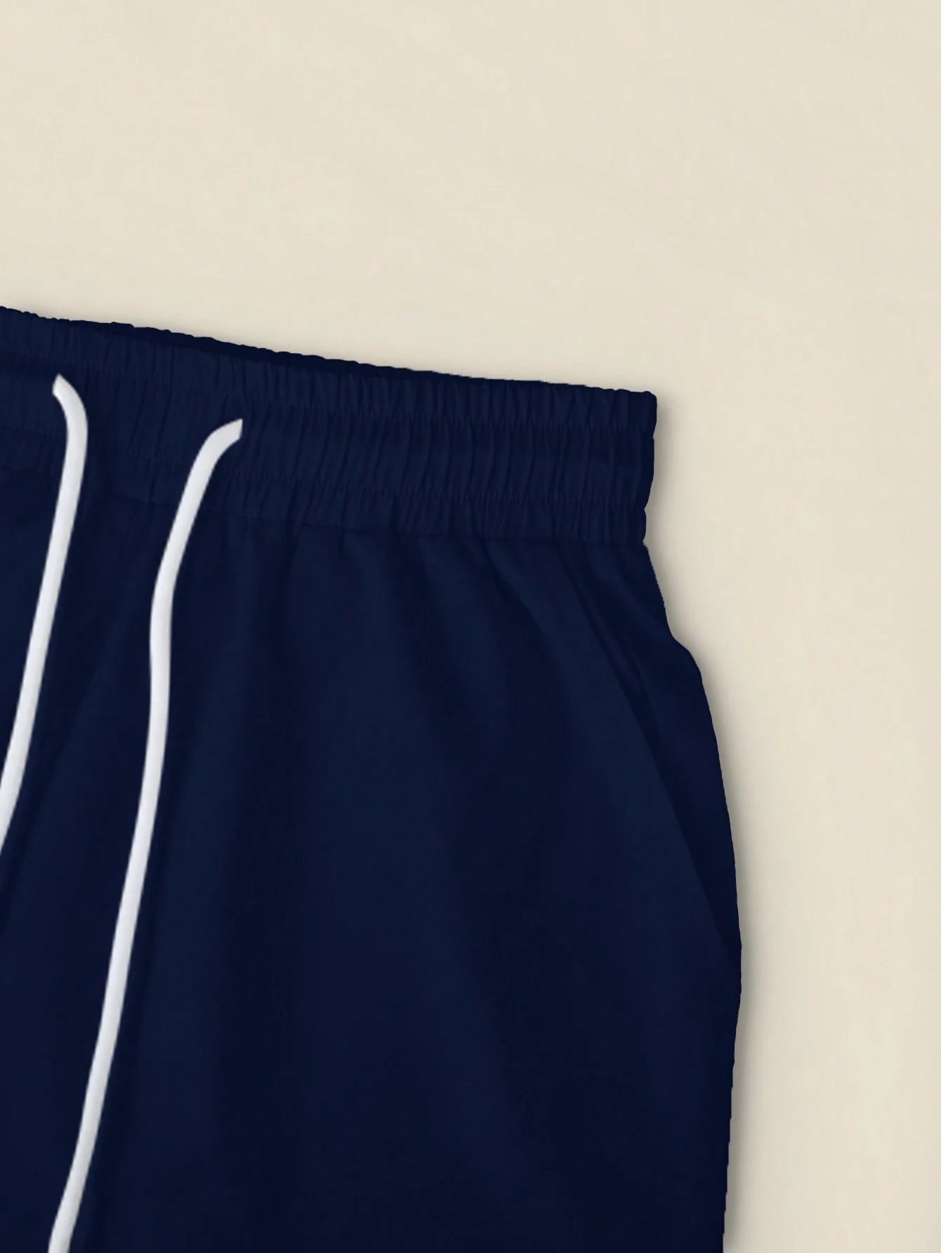 Navy Blue Stripe Printed Night Suit