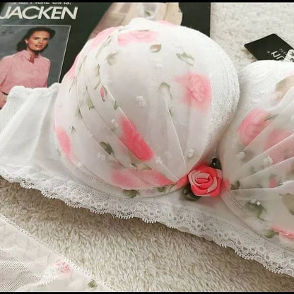 Bridal Elegance Push-Up Bra Set