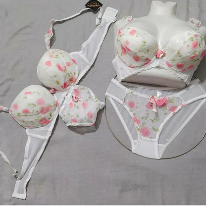 Bridal Elegance Push-Up Bra Set