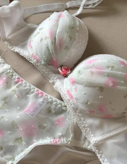 Bridal Elegance Push-Up Bra Set