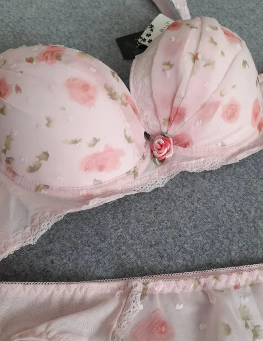 Bridal Elegance Push-Up Bra Set