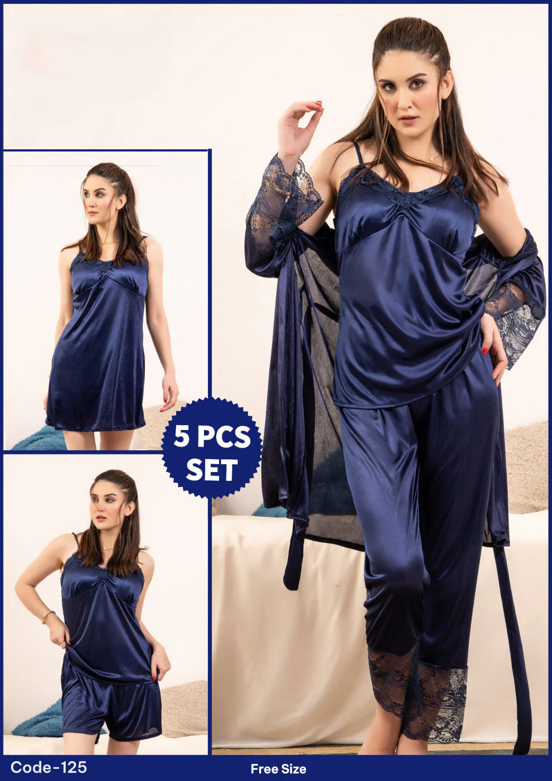 5 Piece Nighty Dream Set