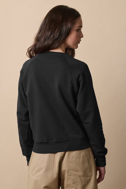 Winter White Flower Sweatshirt