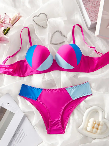 Radiant Padded Push-Up Bra Set