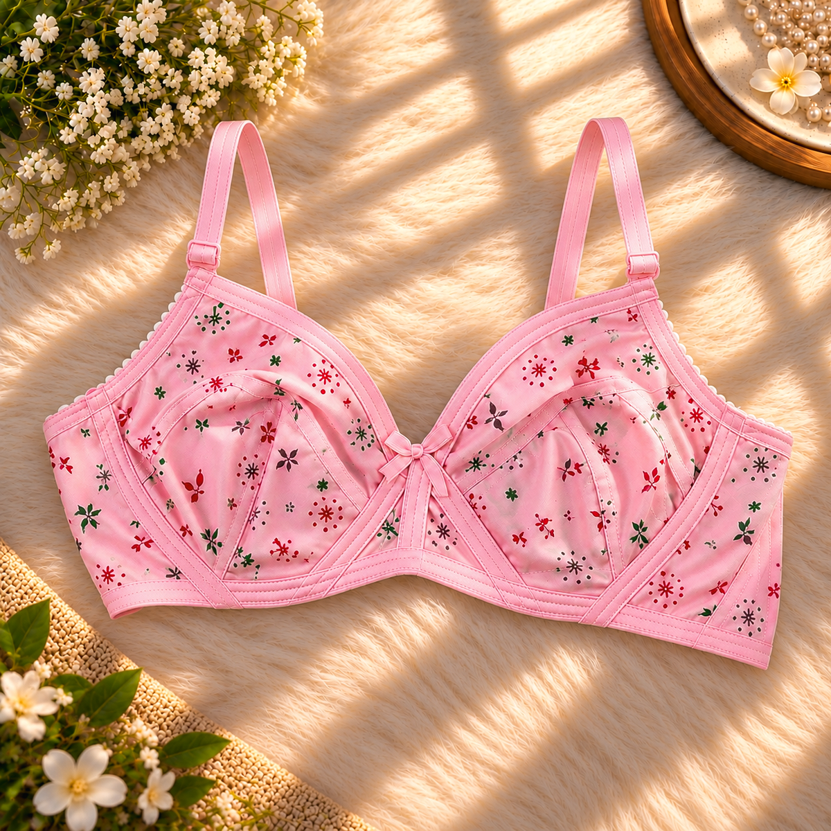 4-Piece Premium Non-Padded Jersey Bra Pack – All-Day Comfort