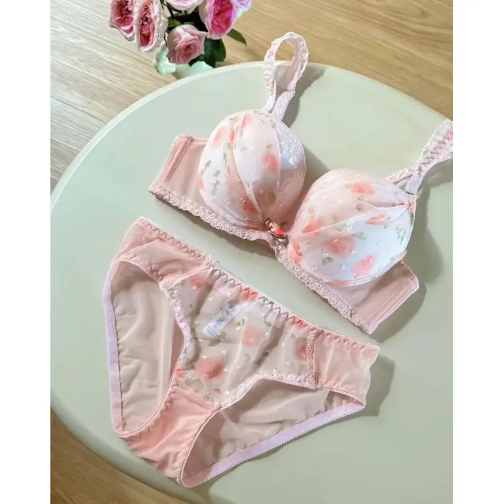 Bridal Elegance Push-Up Bra Set