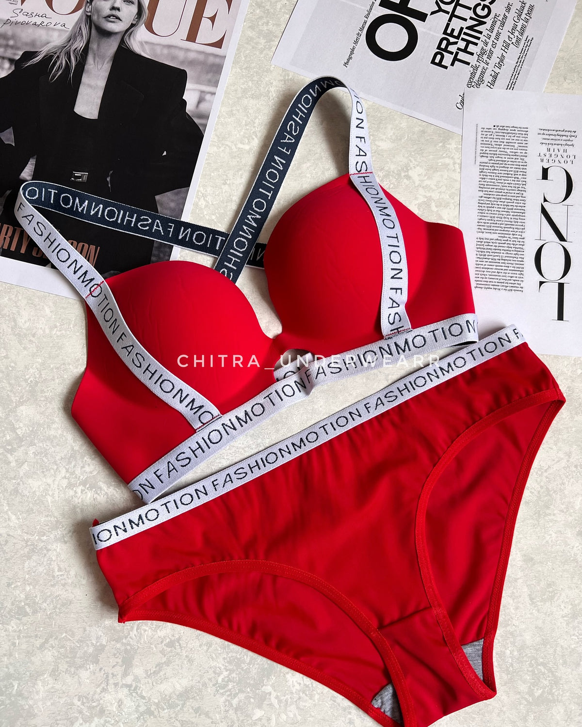 Fashion Motion Comfort Bra Set