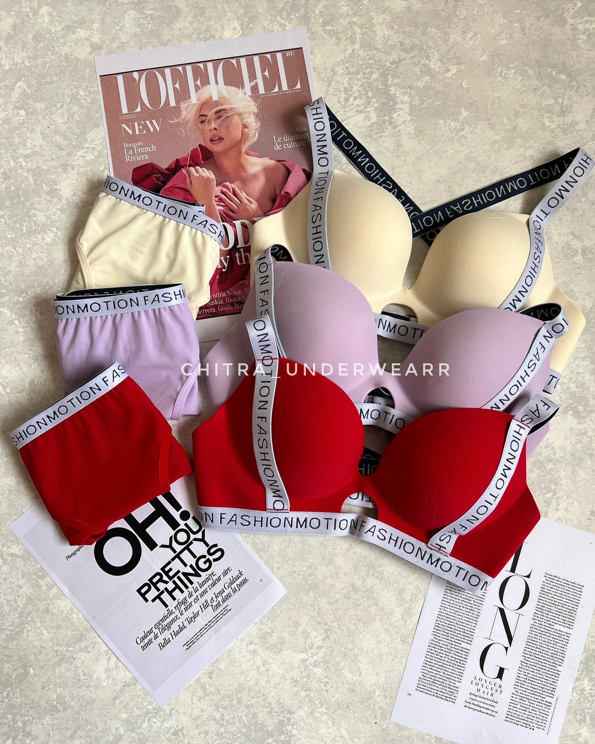 Fashion Motion Comfort Bra Set