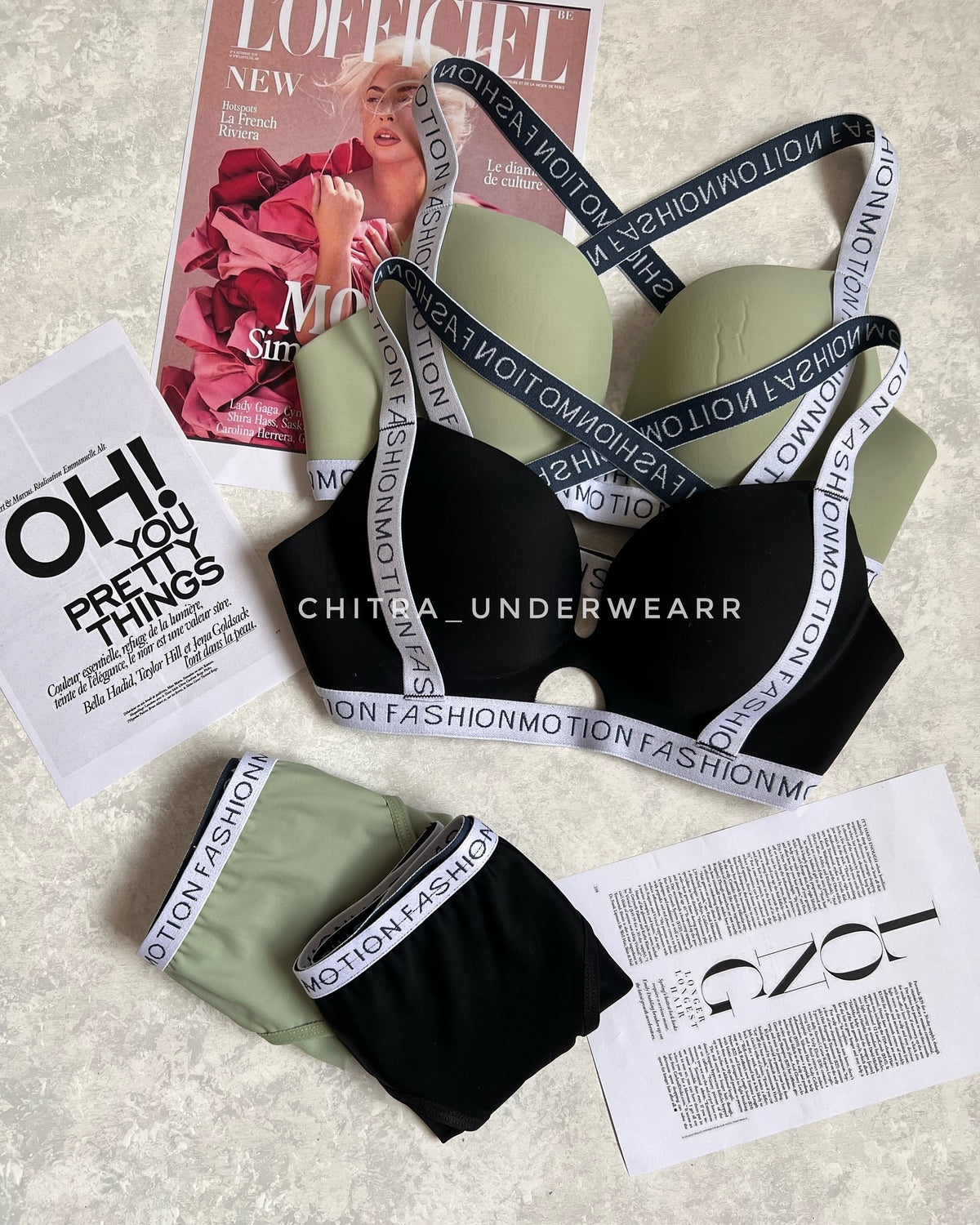 Fashion Motion Comfort Bra Set