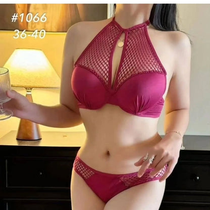 Elegant Royal Neck Bra Set