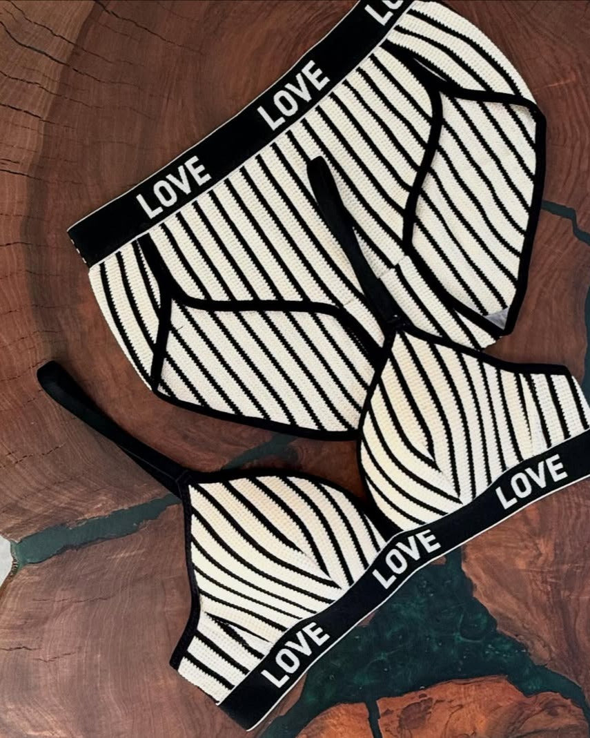 Love Letter Fancy Bra Set
