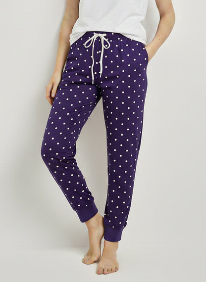 Winter Trouser - Purple Butterfly