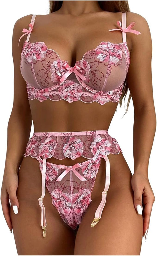 Garter Set – Blush Spell