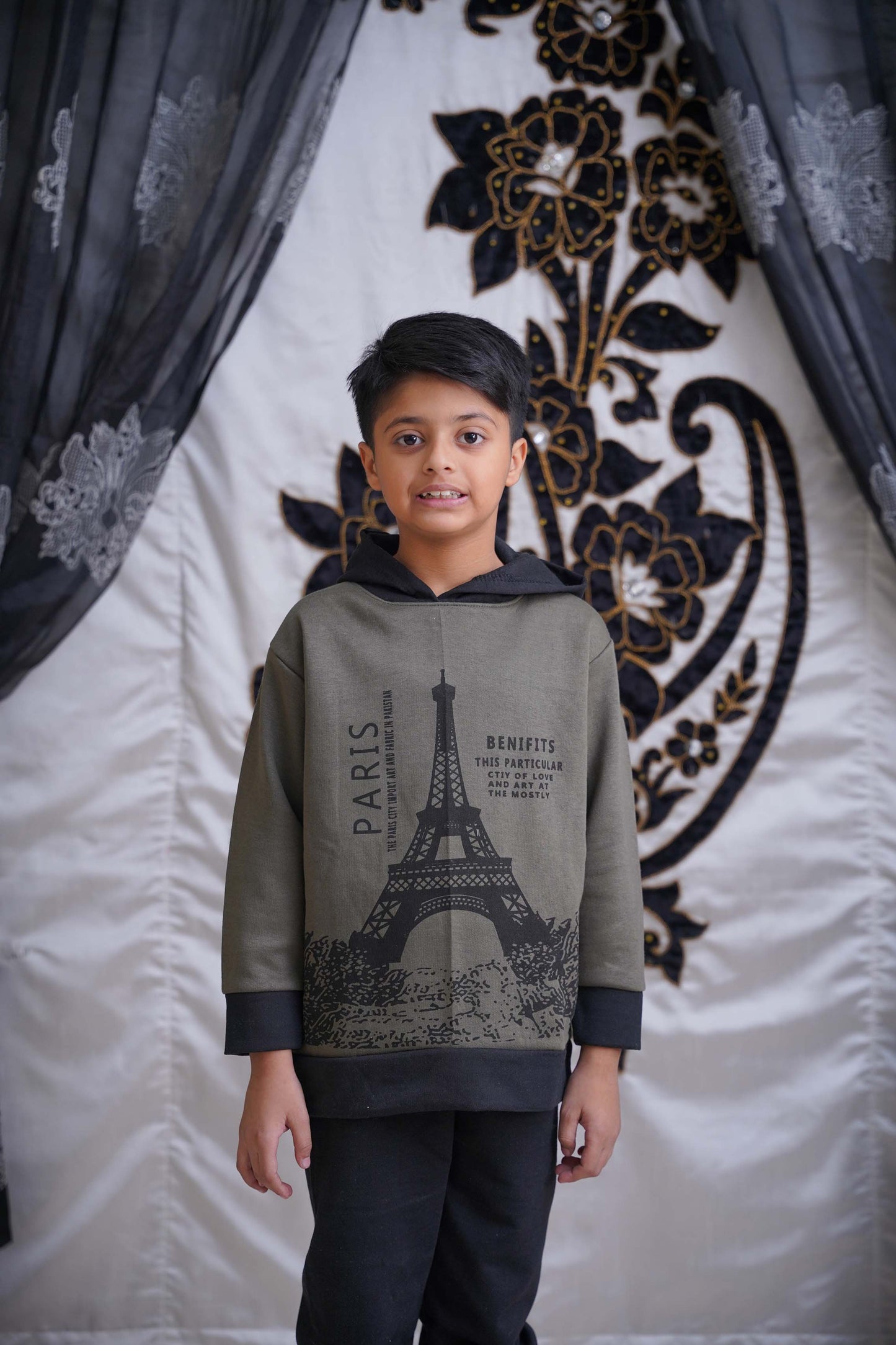 Paris Printed Kids Winter Suit (Each)