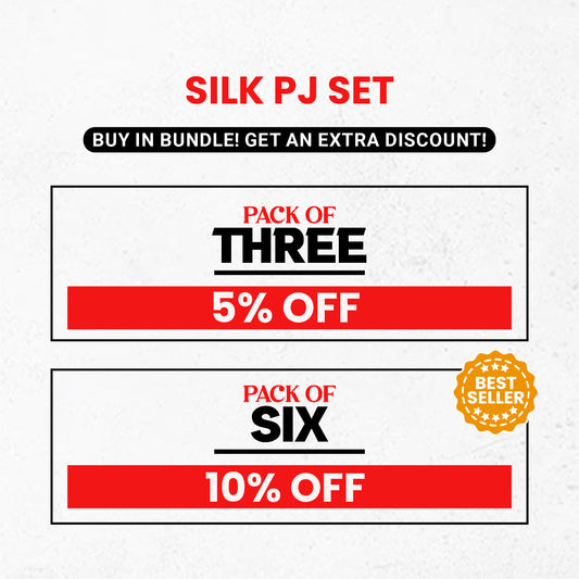 Silk Pj Set Bundle (Extra Discount)