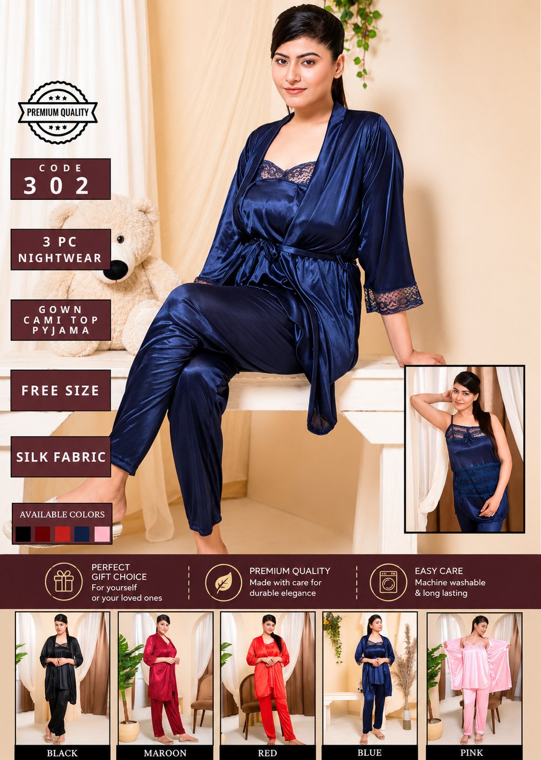3 Piece Regal Romance