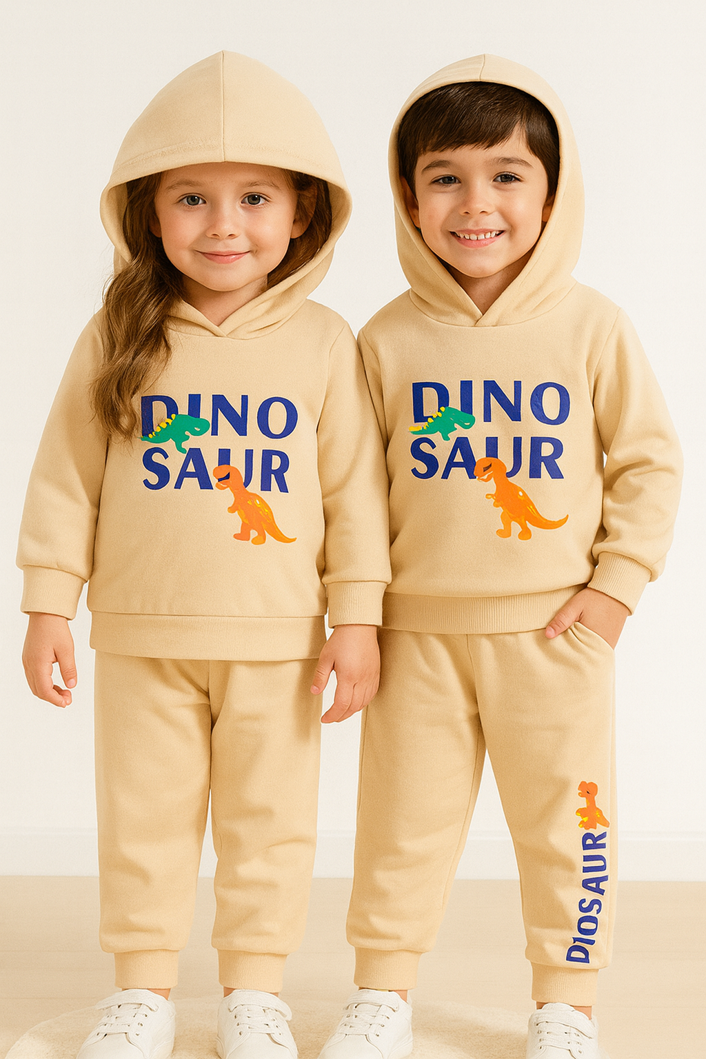 Dinosaur Printed Kids Winter Suit (Each)