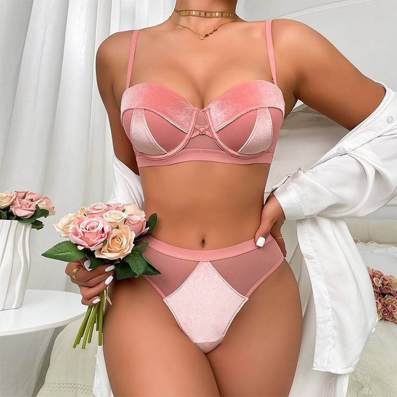 Royal Velvet Bra Set