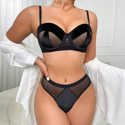 Royal Velvet Bra Set
