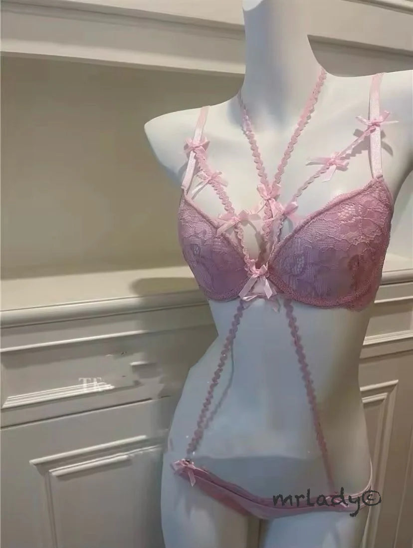 Floral Gul Fancy Bra Set