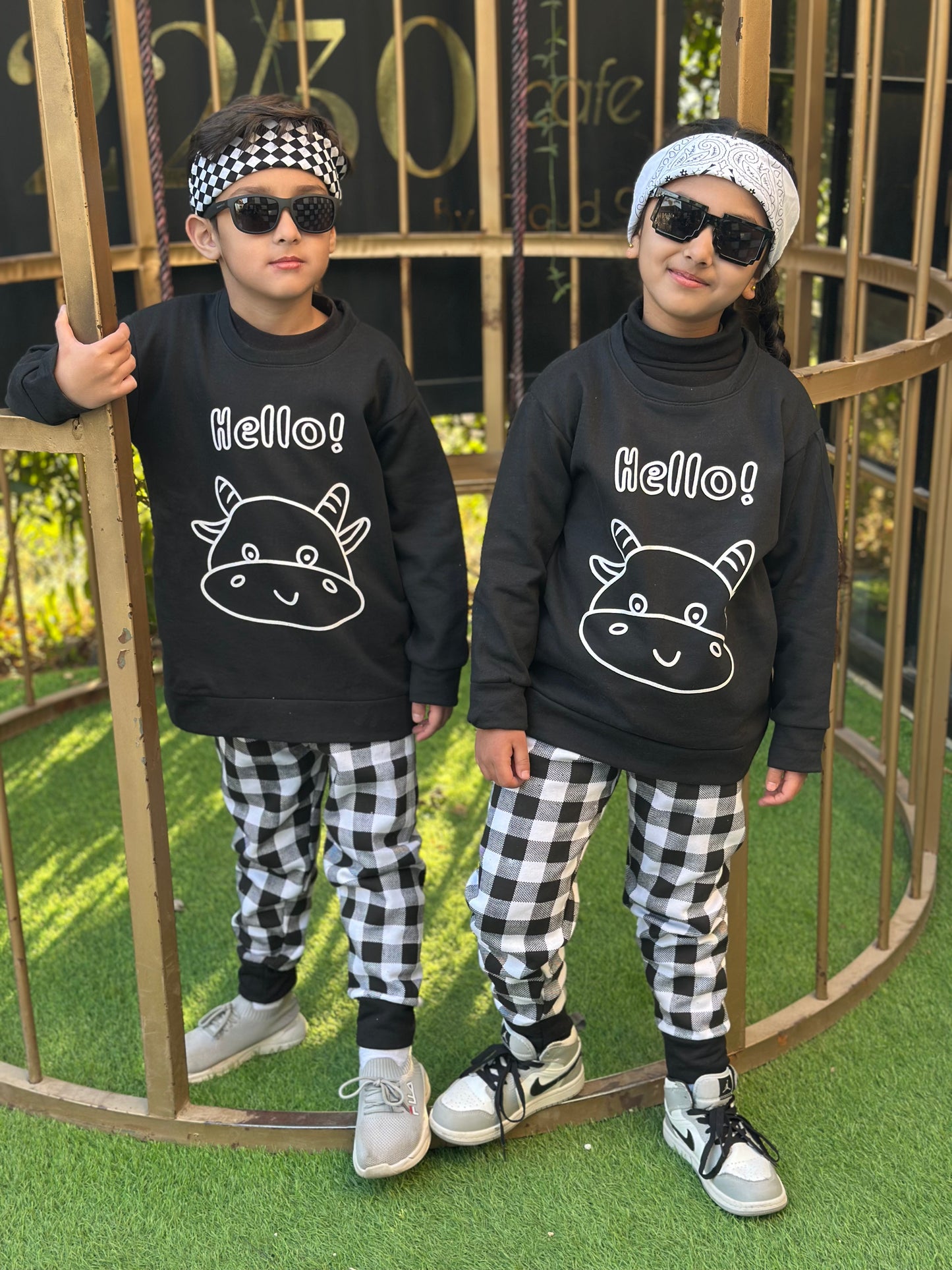 Hello Printed Kids Winter Suit (Each)