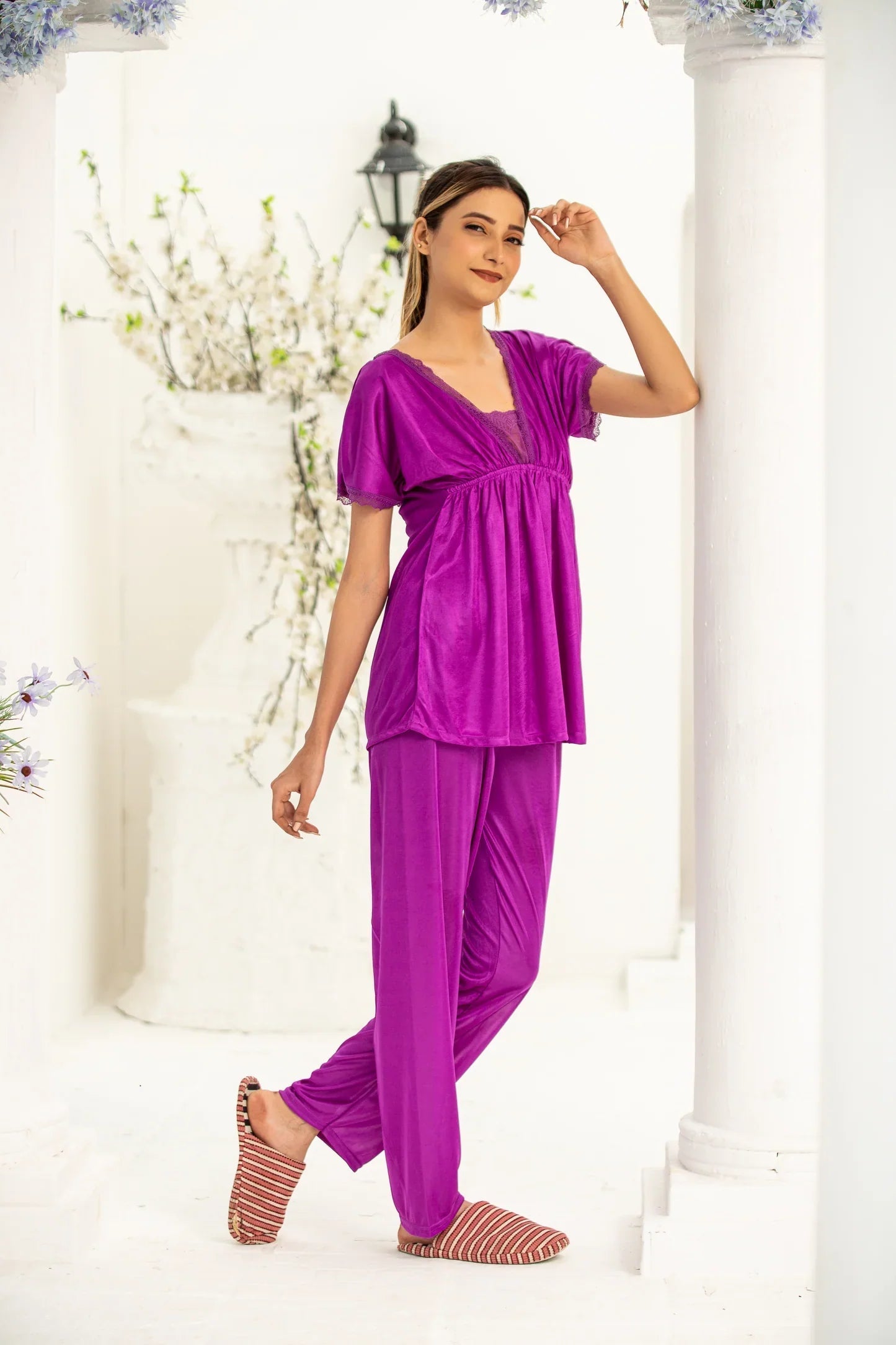 Bridal Scarlet Kiss Nighty