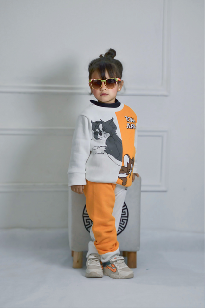 Tom and Jerry Printed Kids Winter Suit (Each)