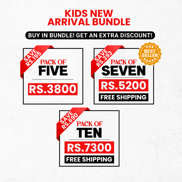 Kids New Arrival Bundle (Extra Discount)