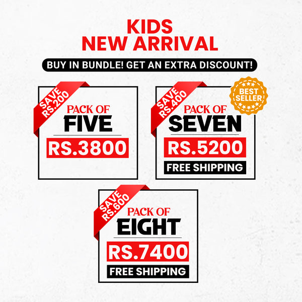 Kids New Arrival Bundle (Extra Discount)