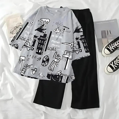Funcky Printed Night Suit